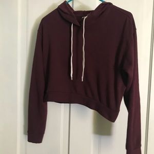 Cropped hoodie